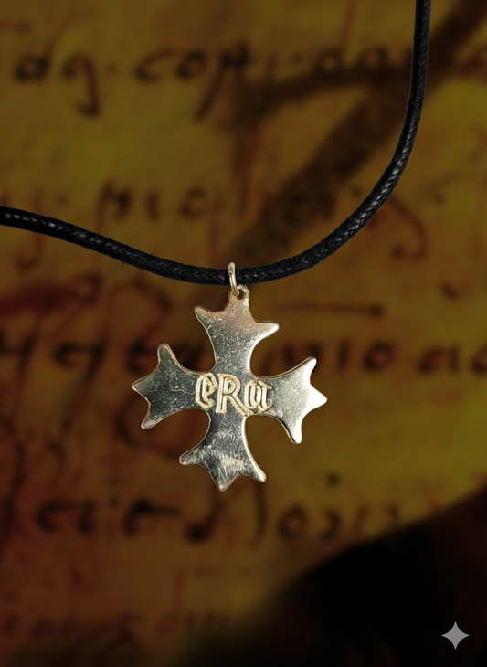 ERA – Cross – Small gold-plated pendant