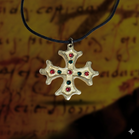 ERA Gold plated cross pendant