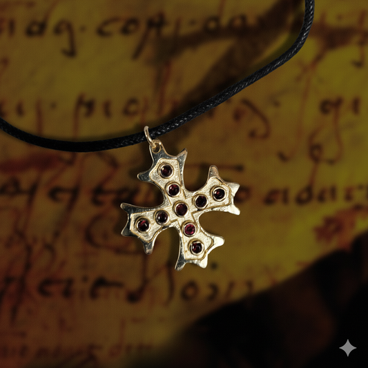 ERA – Cross – Small gold-plated pendant